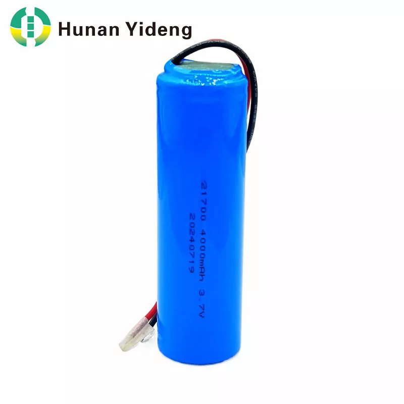 21700 3.7V 4000mAh పునర్వినియోగపరచదగిన లిక్విడ్ బ్యాటరీ లాంగ్ సైకిల్