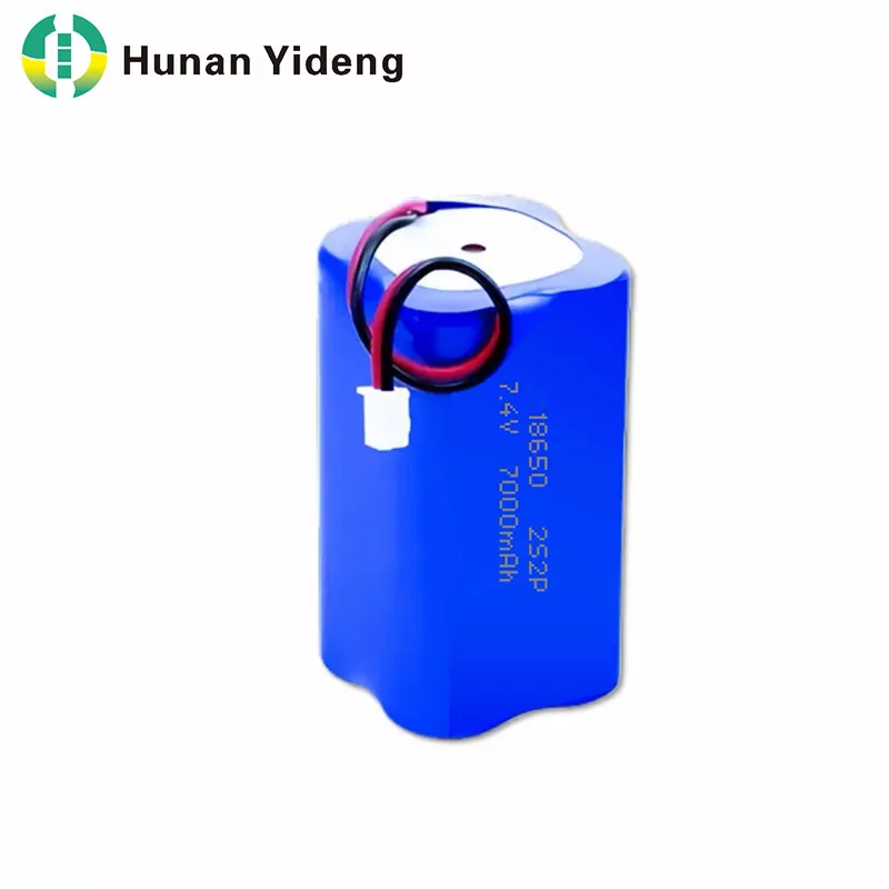 7.4V 4400mAh 18650 2S2P లిథియం అయాన్ బ్యాటరీ ప్యాక్
